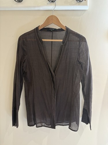 Vintage nitya y2k brown sheer - nitya,