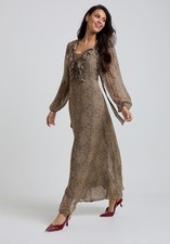 Lily and Lionel Maxi Dress UK8