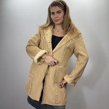 Vintage Shearling Coat •