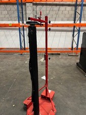 MOBILE MANUAL PALLET WRAPPER - GREAT CONDITION - FULL WORKING ORDER