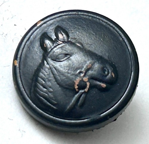 Vintage black leather - vintage, horse