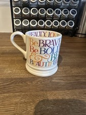 Emma Bridgewater Kindness And Cheerfulness Rock My World Half Pint Mug