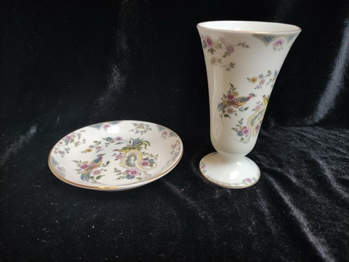 Coalport paradise vase with - 5",