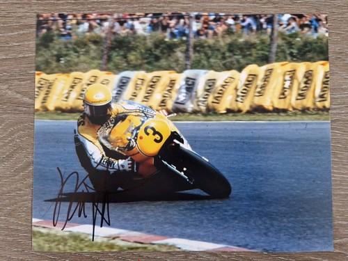 Kenny roberts snr signed 10x8 - roberts,