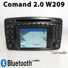 Genuine Mercedes W209 Comand 2.0 Bluetooth Radio MP3 Navigation C209 A209 CLK