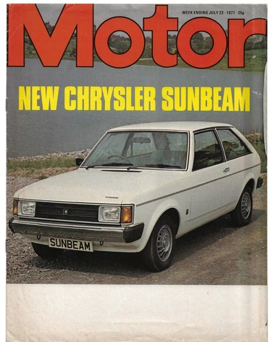 Chrysler sunbeam launch - sunbeam,