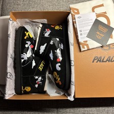 PALACE X UGGS BLACK ULTRA MINI