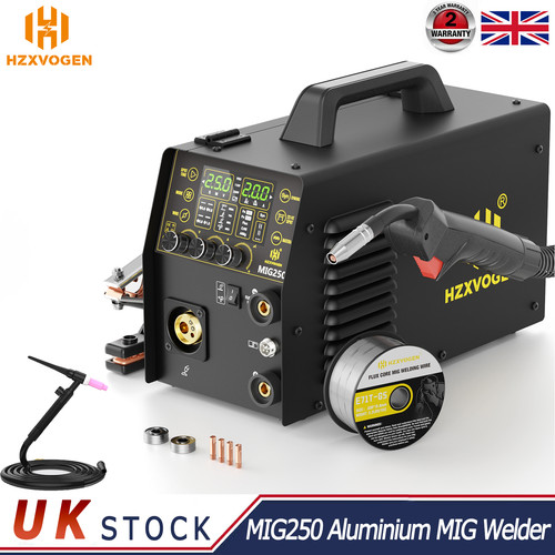 250amp aluminium mig - 250amp, 6-in-1