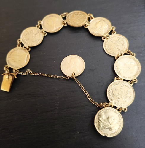 Antique victorian gold - gold, plated