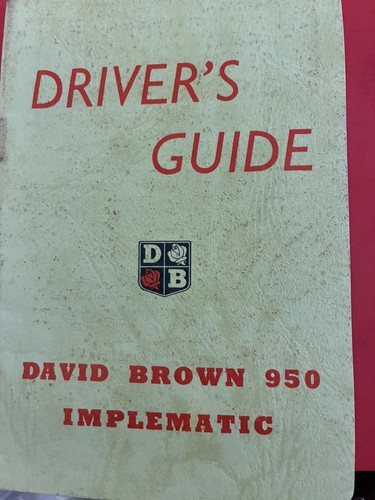 David brown 950 implematic - david,