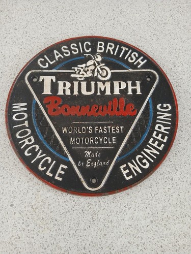 Triumph bonneville cast iron - triumph,