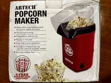  Fat Free Hot Air Electric Popcorn Maker Popper Machine Healthy Pop Corn