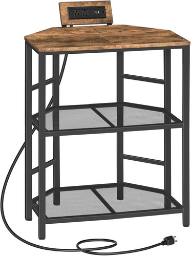 Corner printer stand - corner, metal