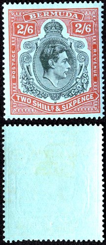 Bermuda sg117b black and - sg117b, 2/6