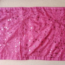 Long Red Sequin Table Runner Christmas Party 2 metres long 