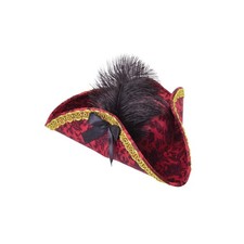 Rubies - Tricorn Pirate Hat