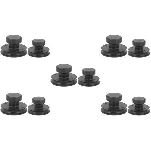 Reusable black rubber singing - black,