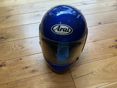 Arai viper motorcycle - gt, blue