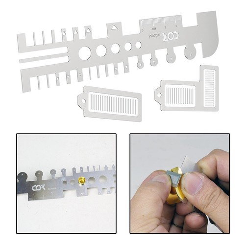 Bending auxiliary ruler - bending,