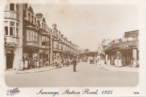 Swanage station road - (cf12),