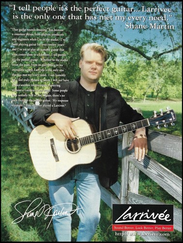 Shane martin 2000 larrivee - martin,
