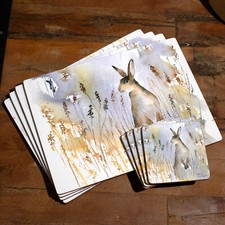 Set placemats coasters - of, &