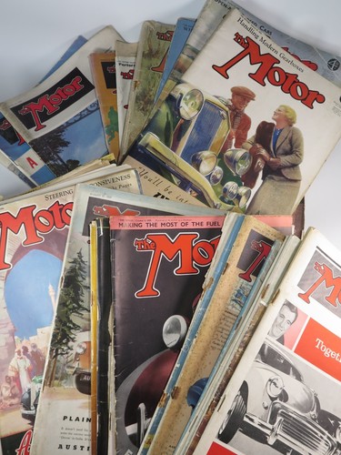 Vintage the motor magazines - motor,