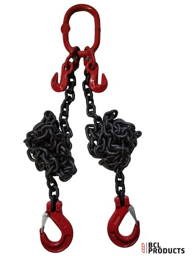 7mm grade double leg chain - grade,
