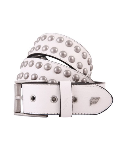 Sphere studded leather belt - sphere,