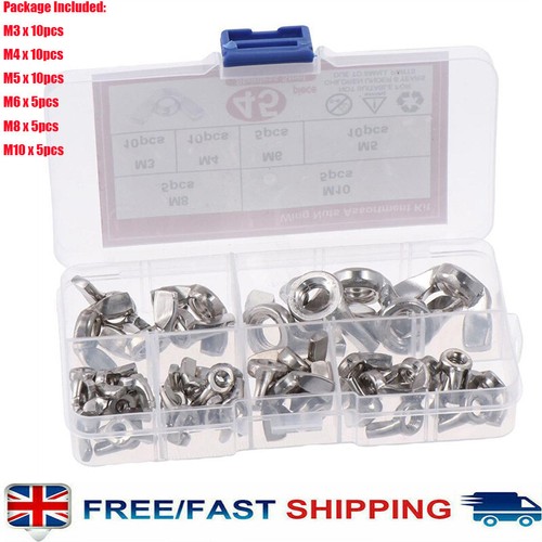 45pcs set sizes - sizes, nuts