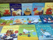 12 Usborne Phonics Books New