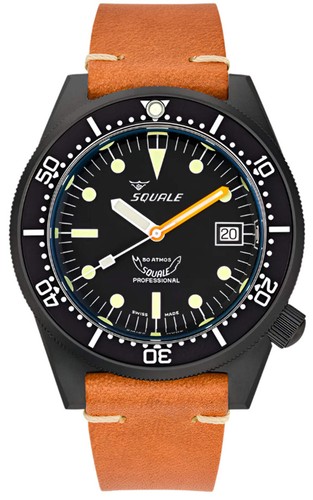 Squale 1521 pvd leather - squale,
