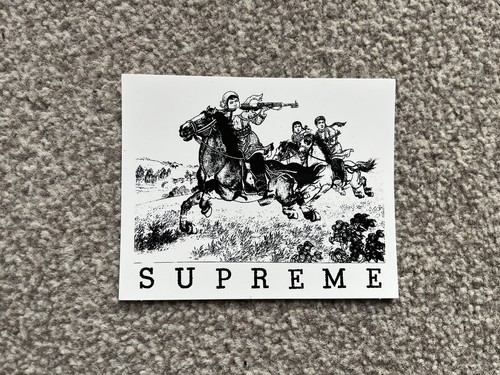 Supreme ss19 riders sticker - supreme,