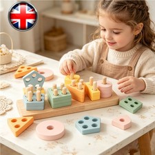 Montessori Wooden Shape Sorter