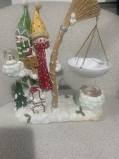 Yankee Candle Let It Snow Snowman Hanging Wax Melt Warmer Burner