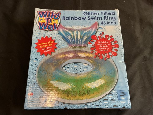 Rainbow glitter swim - swim, with