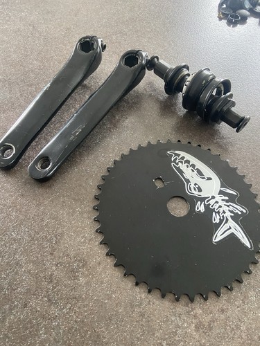 Bmx piece crank - crank, black