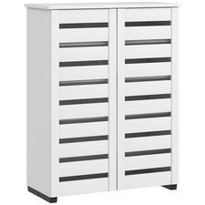 HOMCOM Shoe Storage Cabinet