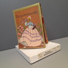 Vintage Notebook 1940s 1950s Stationery  Murray-Craft Series Todays Requirements