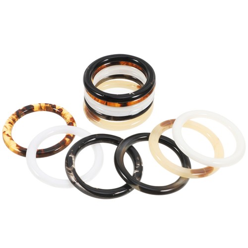 Pcs napkin rings set resin - rings,
