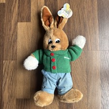 Rare Jive Bunny Metro Soft Toys Vintage Plush 20” Mixmaster Rabbit Retro 1980s 