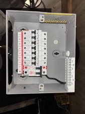 M E M Distribution Board 100amp 3 Phase 230V with 2