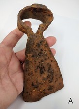 Antique Rusty Old Adze Head  Survival Carpenter Wood Tools 