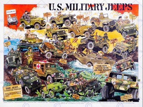 87341 military jeeps - u, s