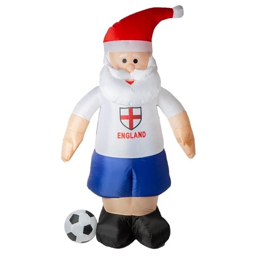 Inflatable christmas football - christmas,