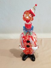  Clown Murano glass 