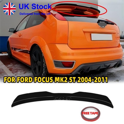 Glossy black rear - black, trunk