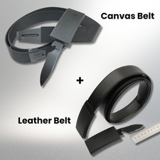 2 Belt Combo – Canvas &