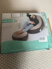 Inflatable lounger Navy Blue