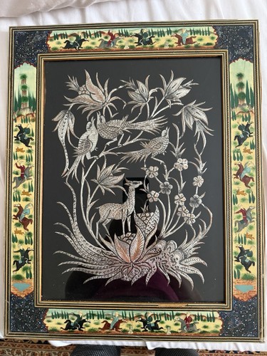 Vintage persian miniature - vintage,